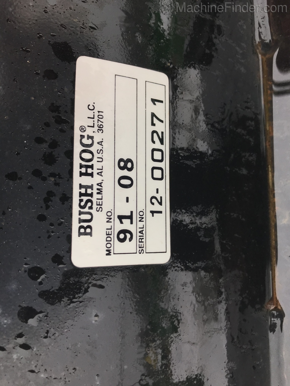 2002 Bush Hog 91-08 Image 5