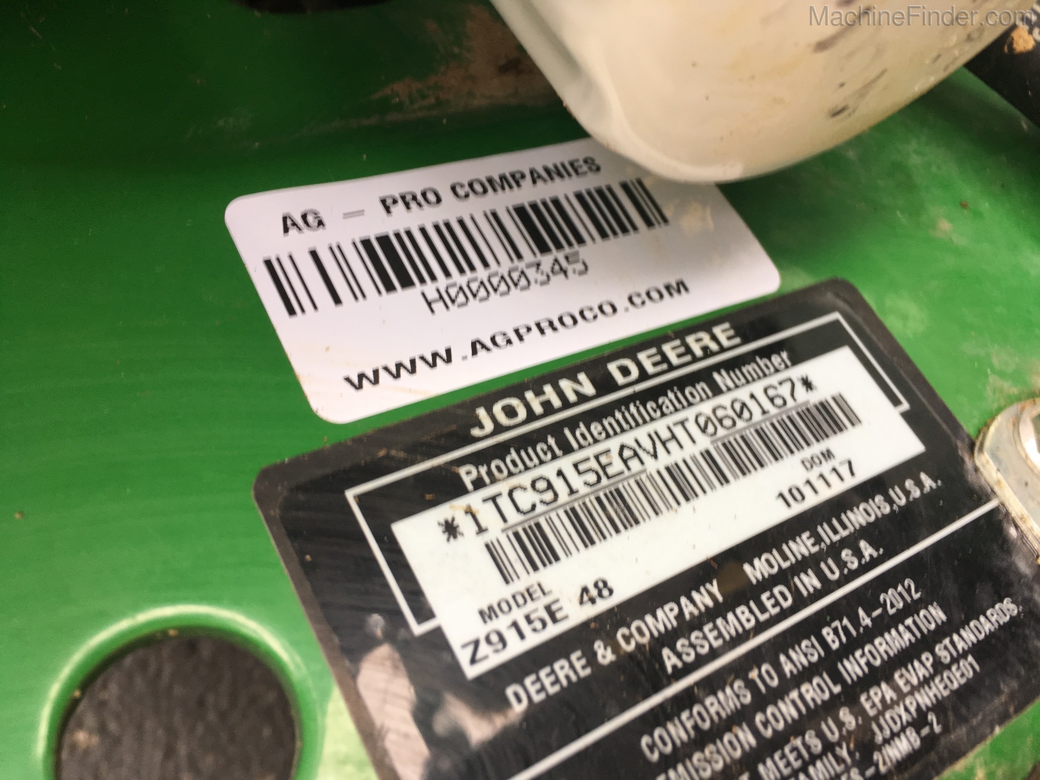 2018 John Deere Z915E Image 8