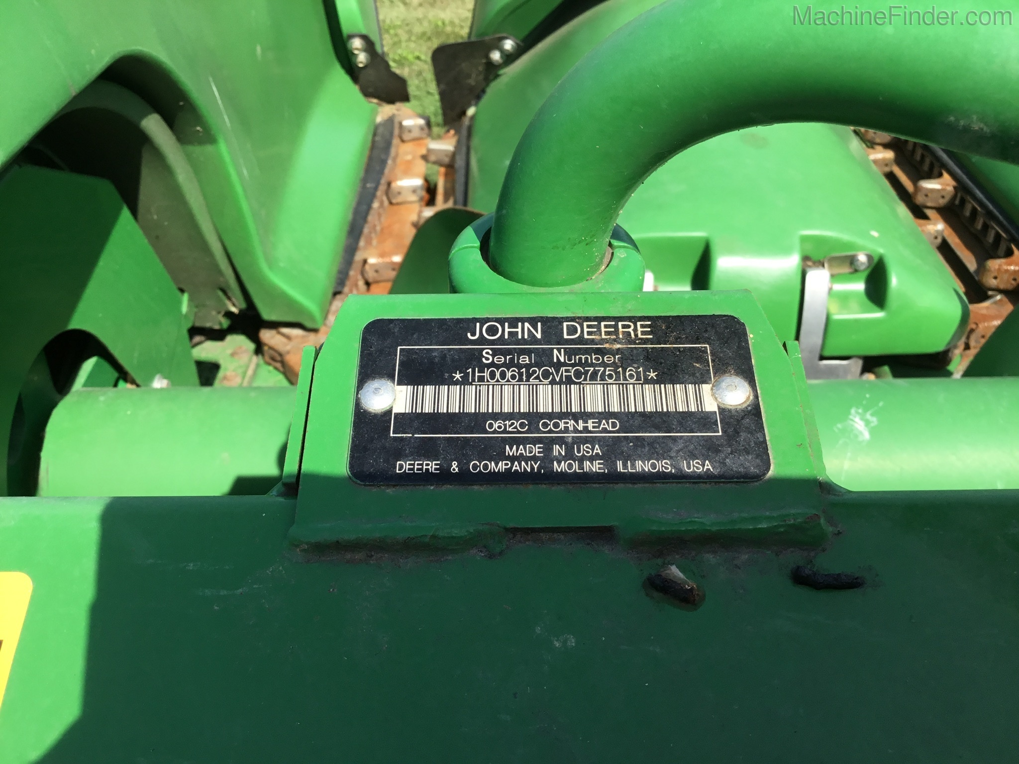 2015 John Deere 612C Image 8