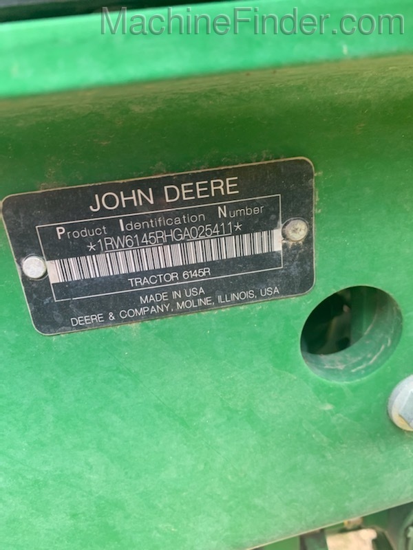 2016 John Deere 6145R Image 4