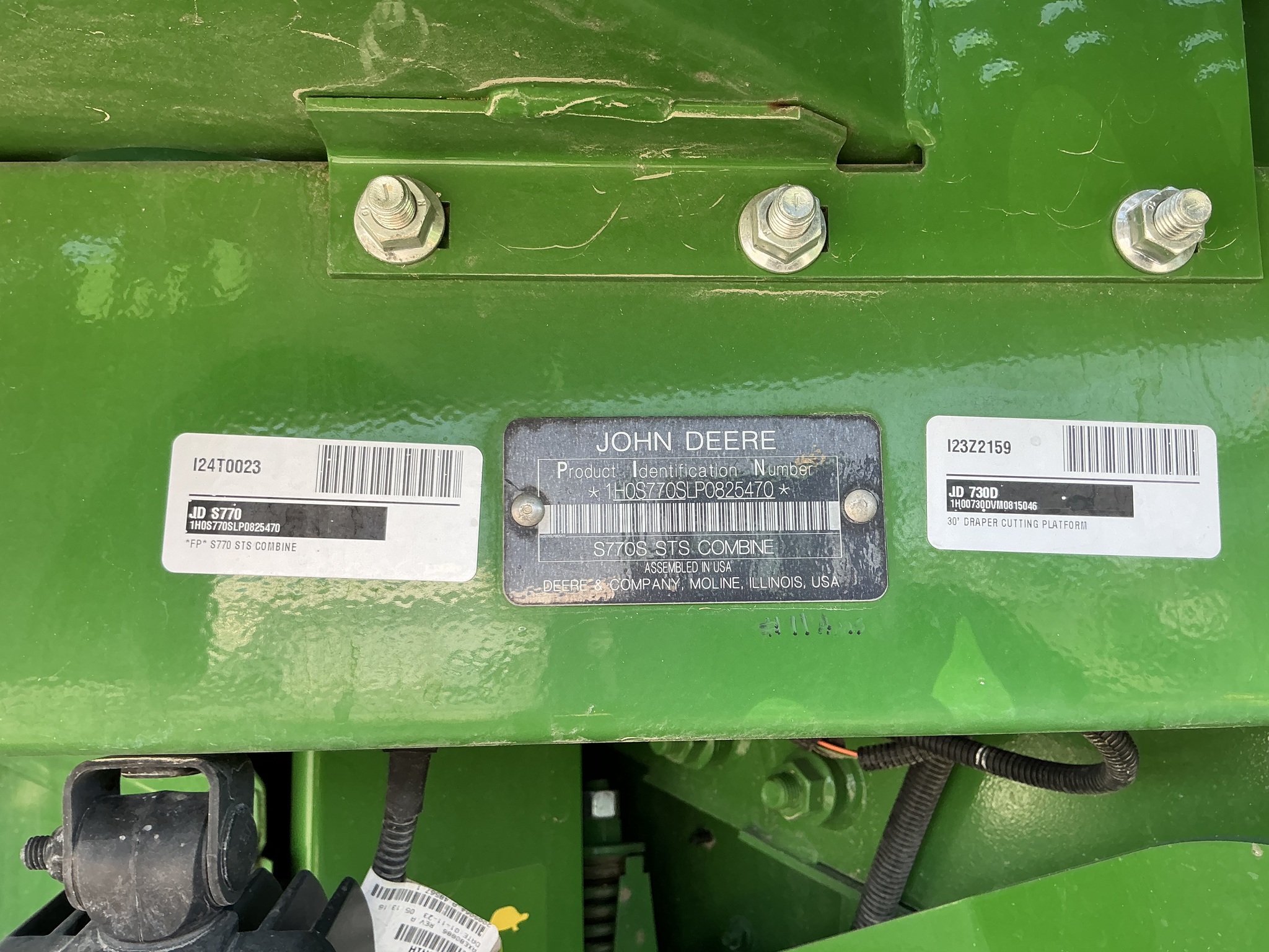 2023 John Deere S770 Image 26