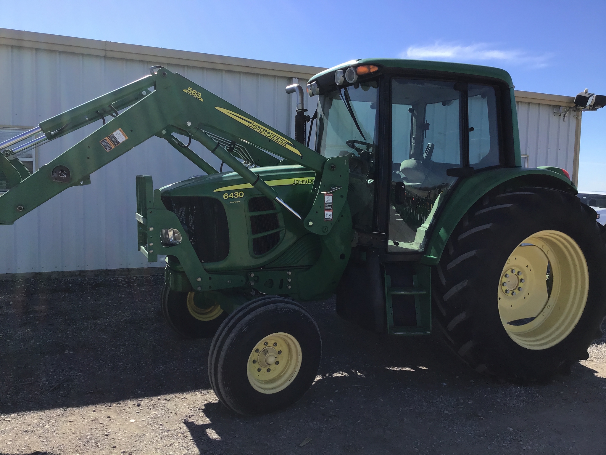 2007 John Deere 6430 Premium Utility Tractors Rhome, TX