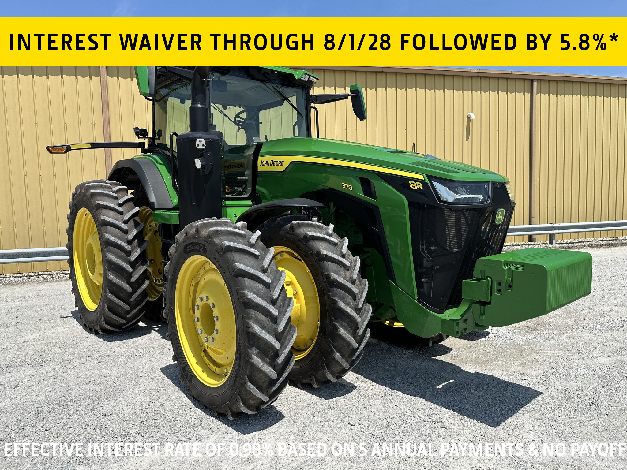 2024 John Deere 8R 370 Image 1
