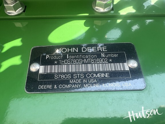 Photo of 2021 John Deere S780