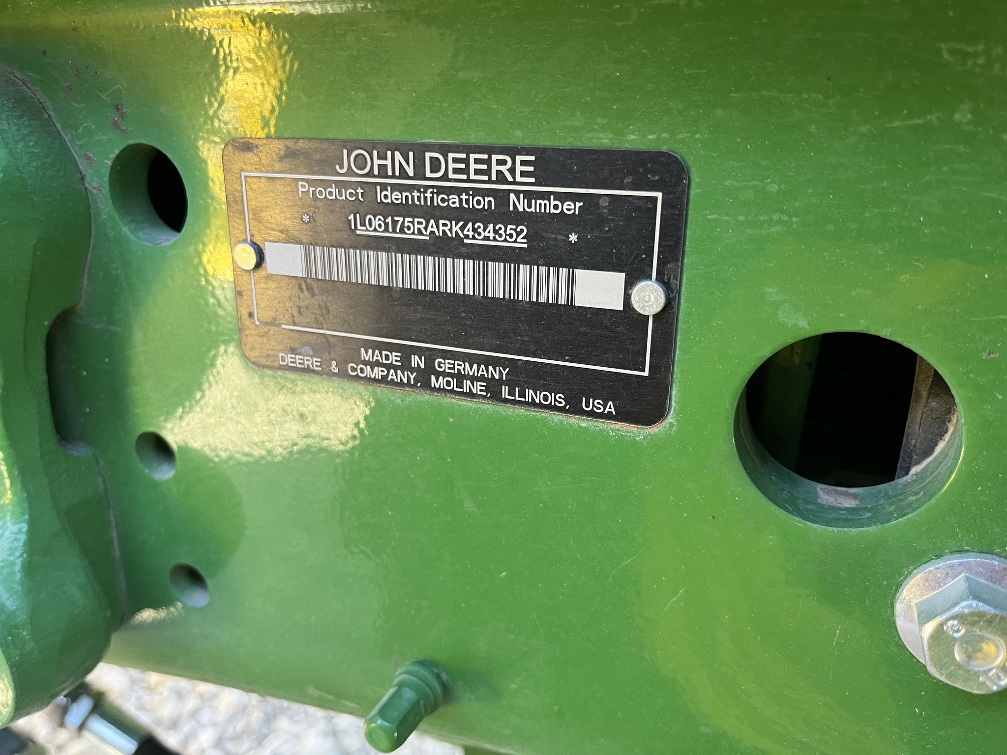  2024 John Deere 6R 175 at Heritage Tractor in Seneca, KS