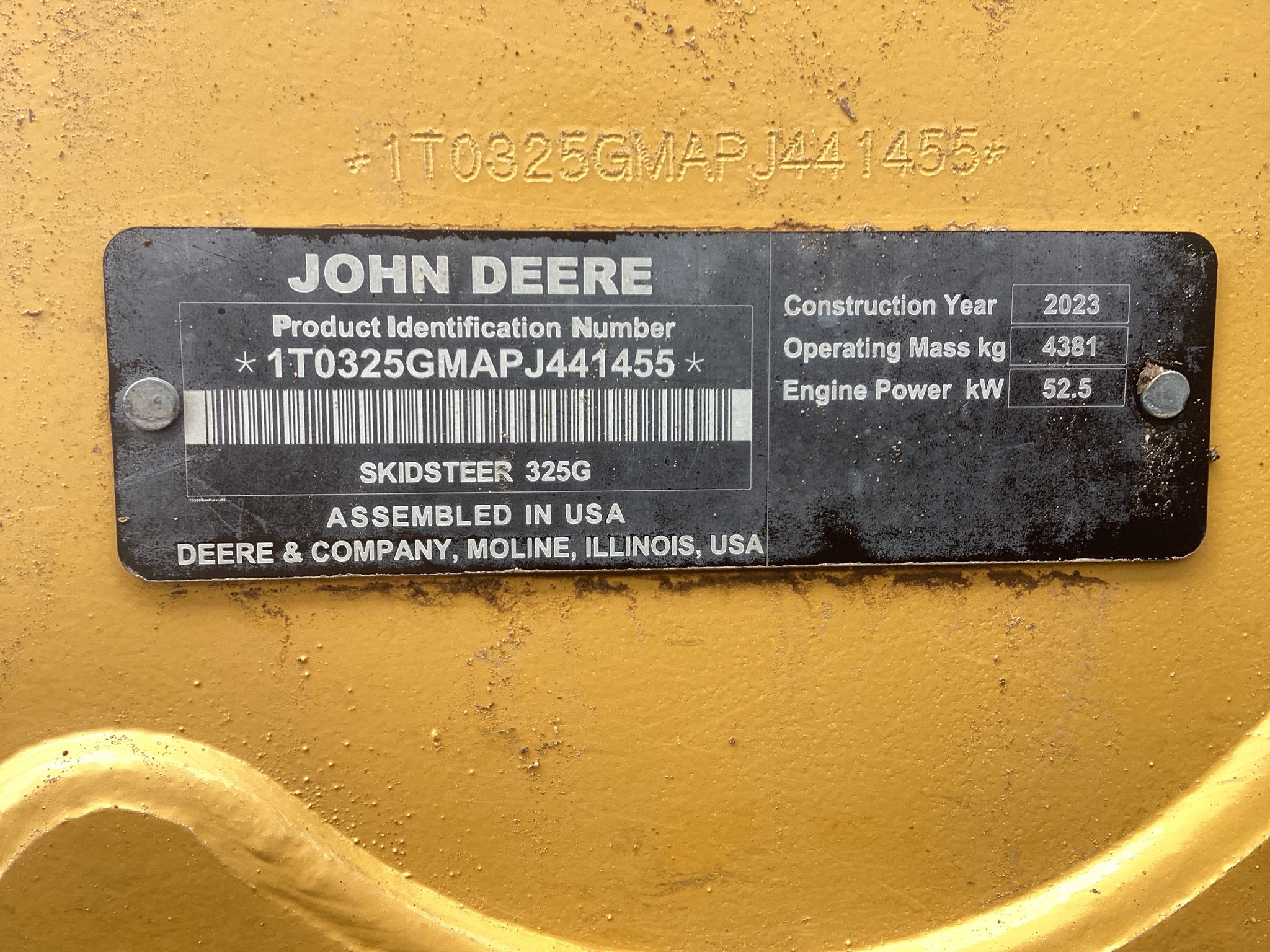 2023 John Deere 325G Image 22