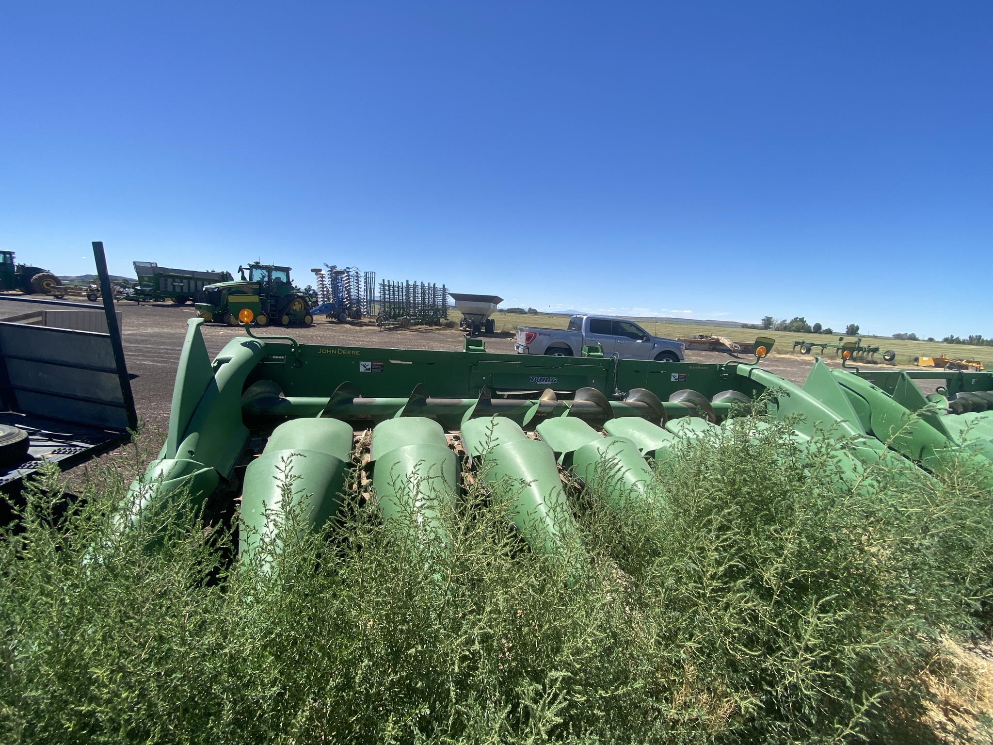 2014 John Deere 608C Image 7