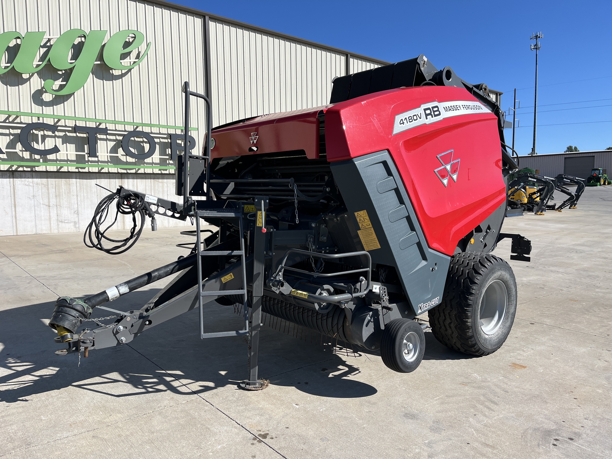  2021 Massey Ferguson RB4180V at Heritage Tractor in Rogersville, MO