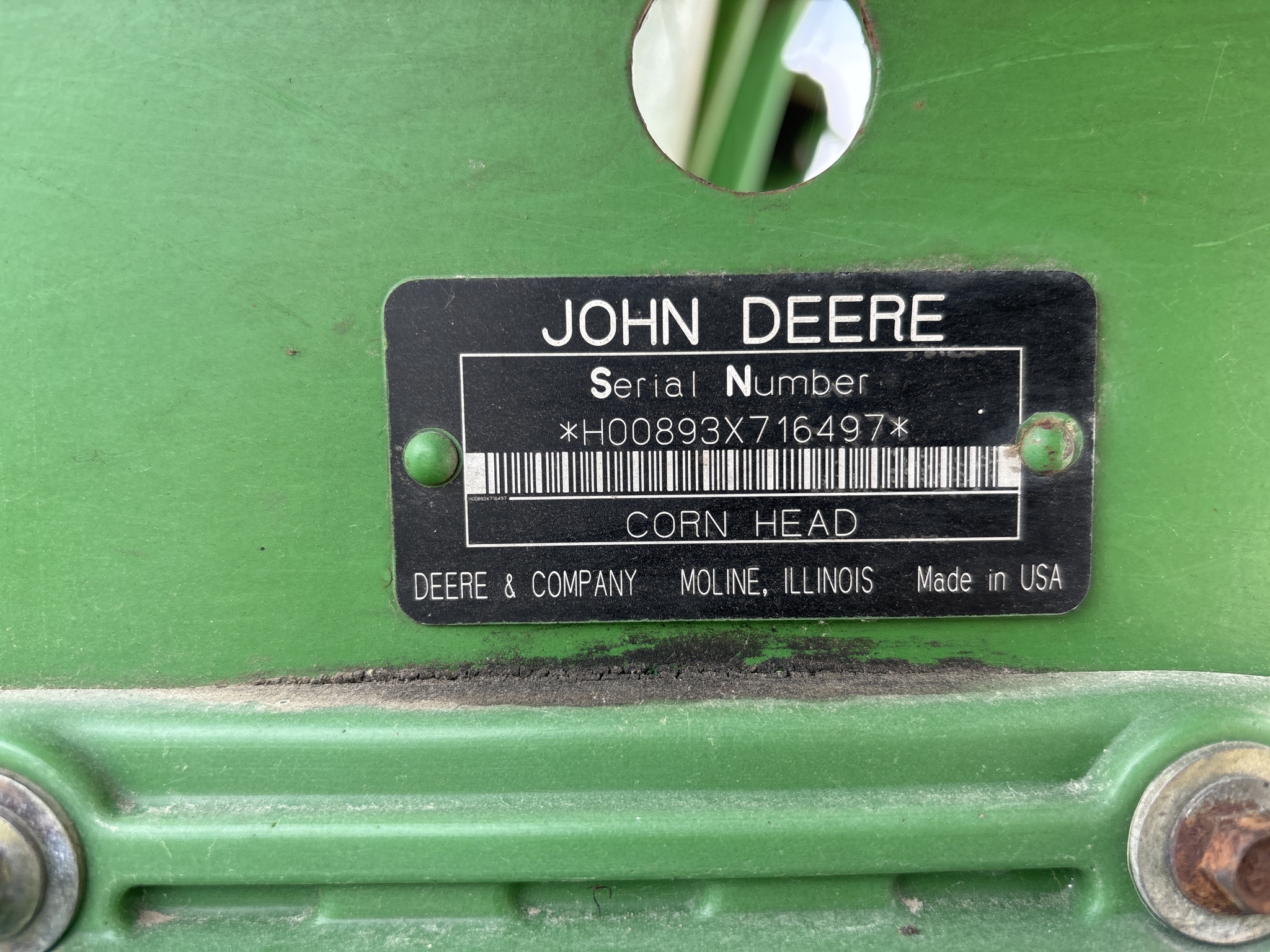 Used 2006 John Deere 893 Corn and Row Crop headers at Koenig Equipment in Anna, OH - PhotoXL16
