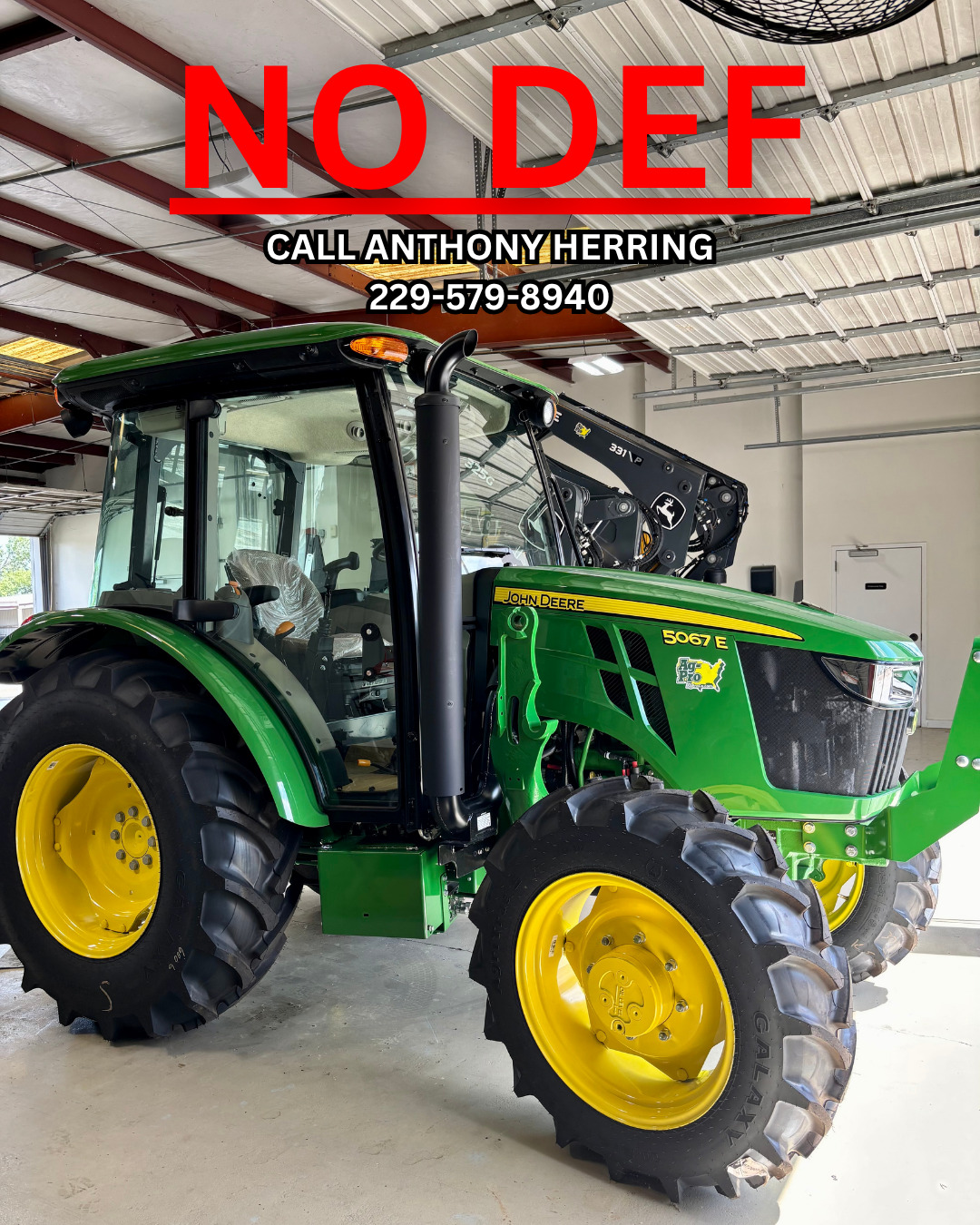 2025 John Deere 5067E Image 4
