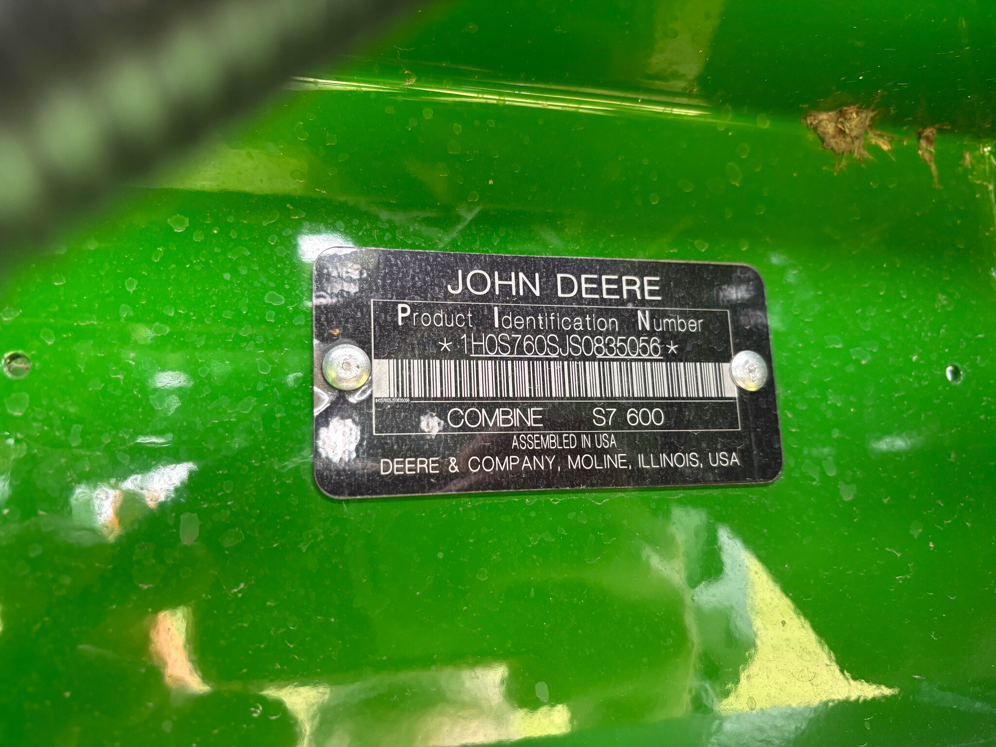 Used 2025 John Deere S7 600 Combines at Koenig Equipment in Anna, OH - PhotoXL43
