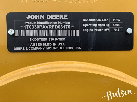 Photo of 2024 John Deere 330 P
