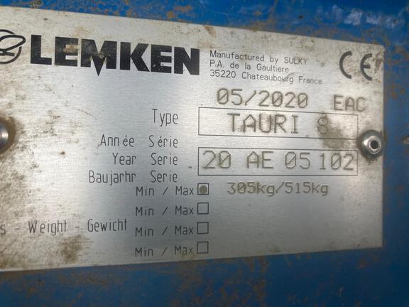 Lemken Tauri 8 Lemken Tauri 8