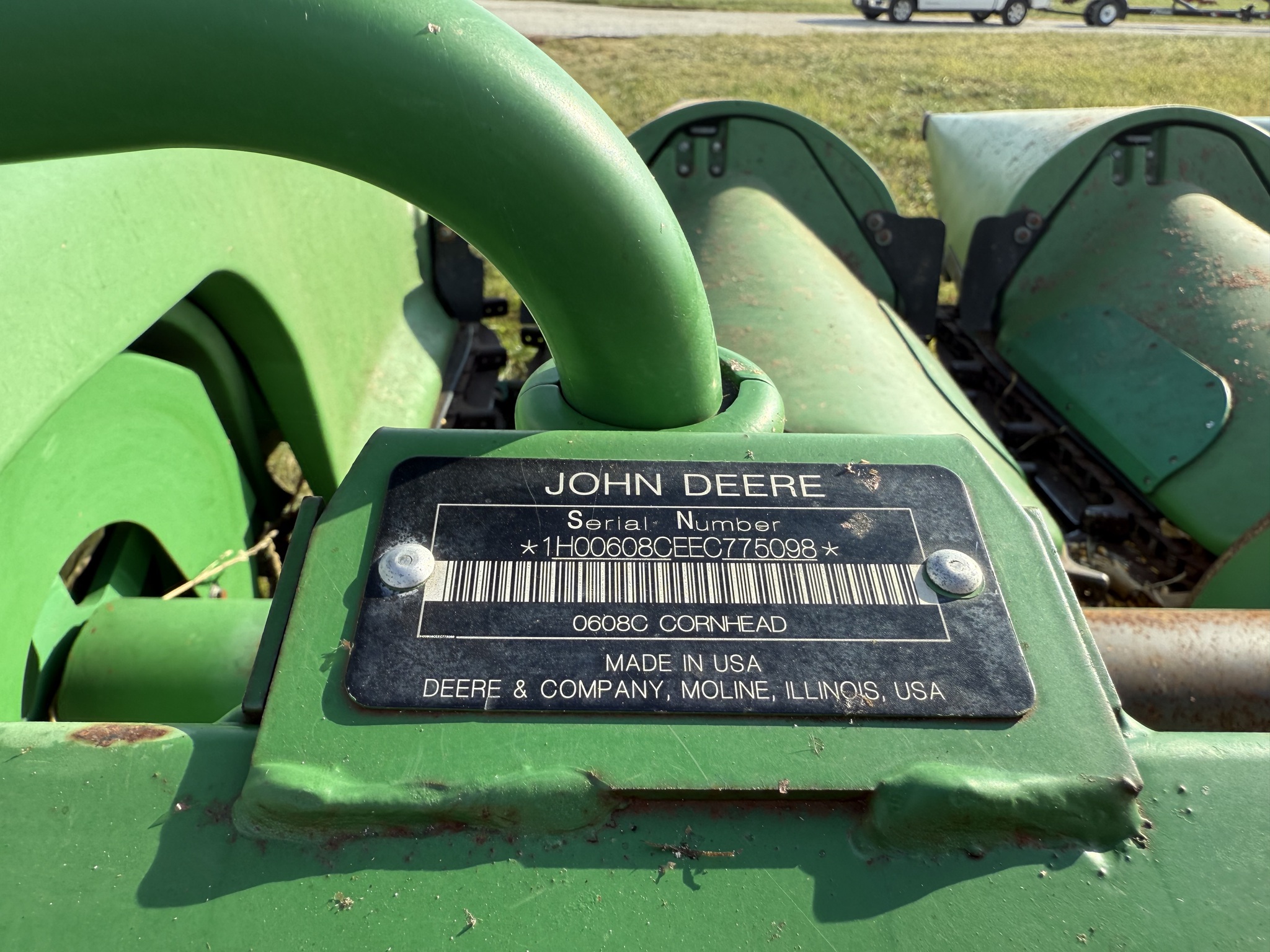  2015 John Deere 608C at Heritage Tractor in Macomb, IL