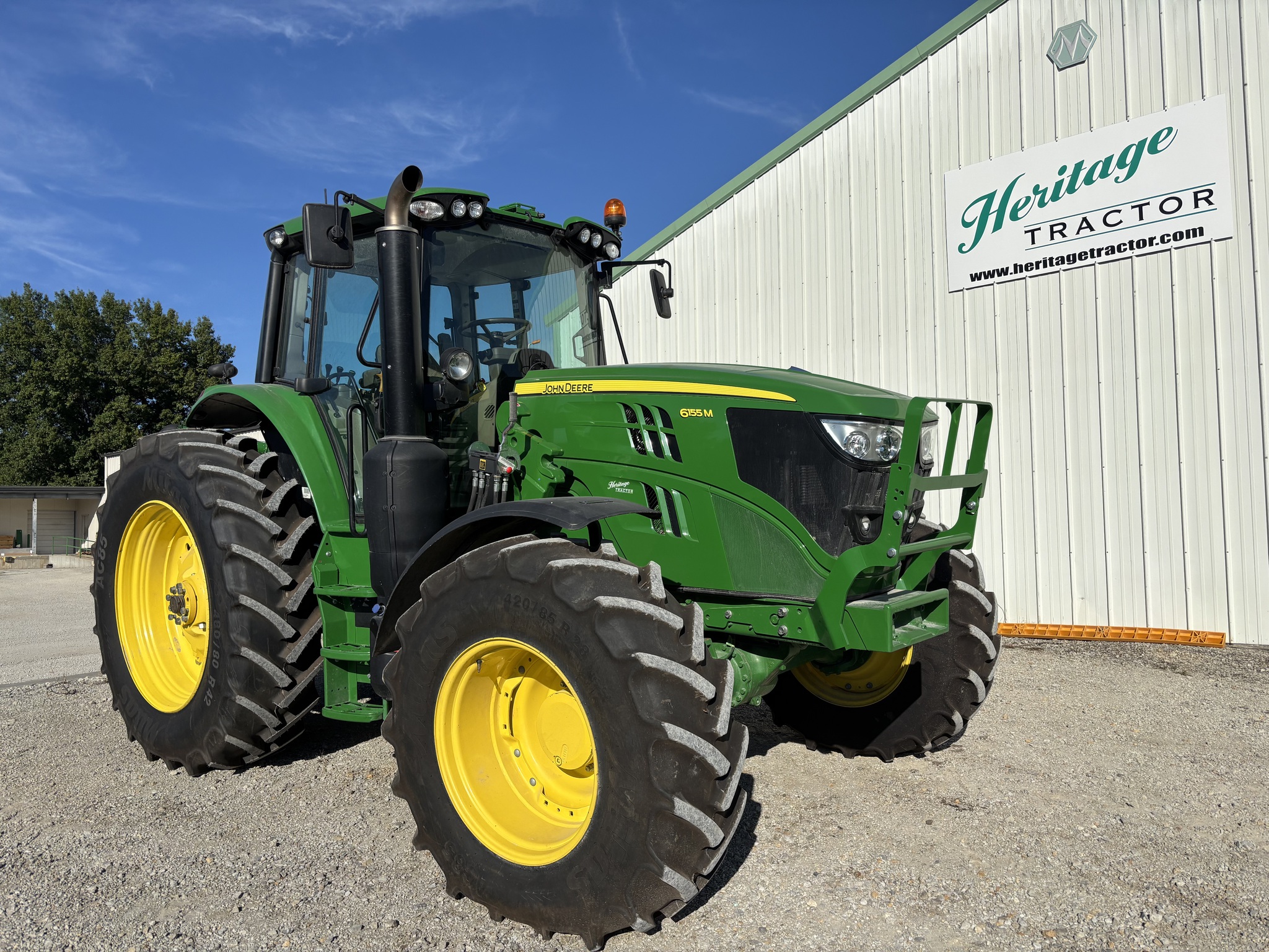  2025 John Deere 6155M at Heritage Tractor in Atchison, KS