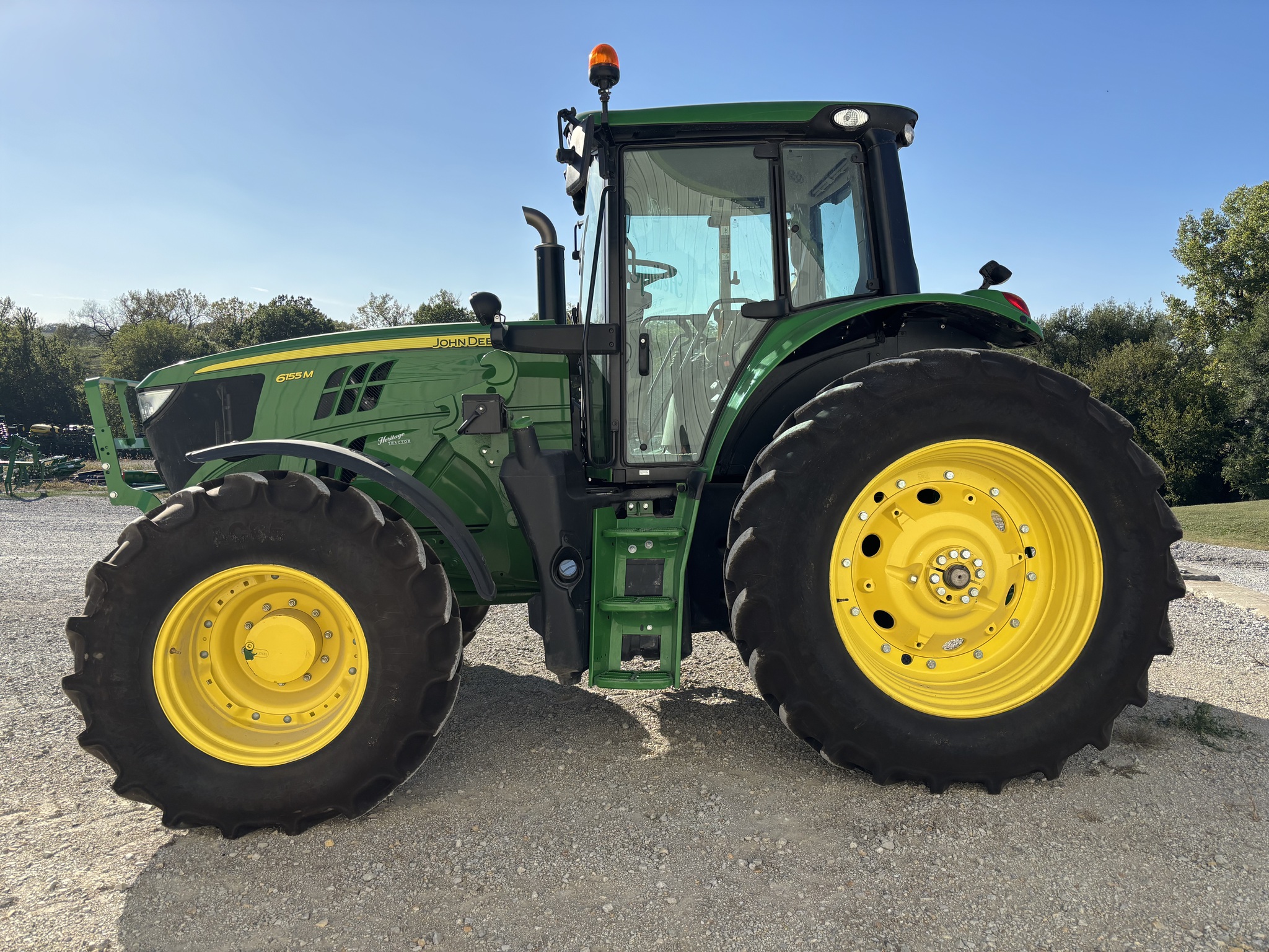  2025 John Deere 6155M at Heritage Tractor in Atchison, KS