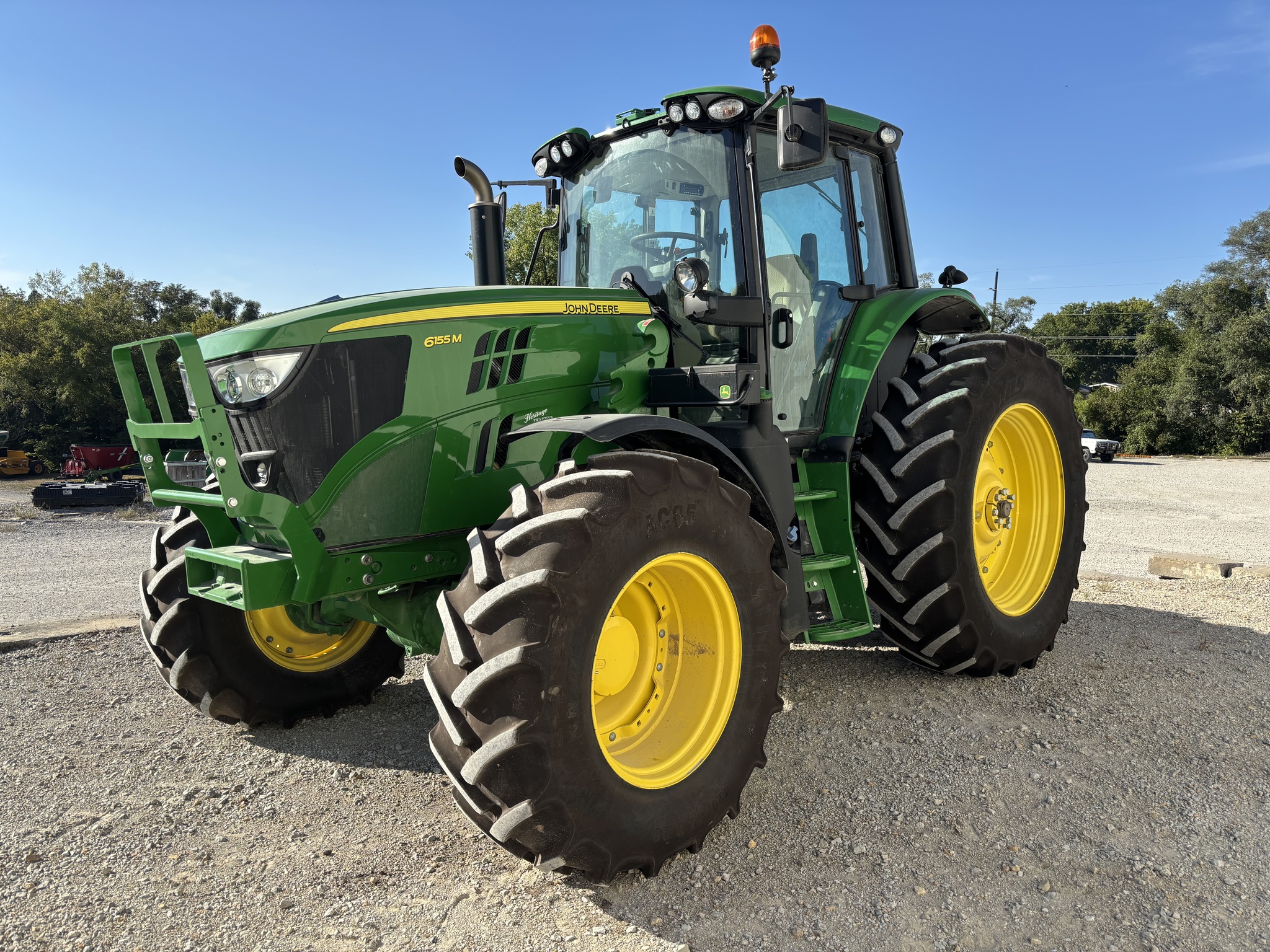  2025 John Deere 6155M at Heritage Tractor in Atchison, KS