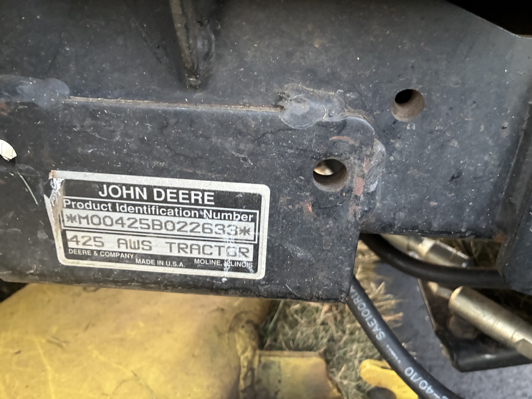 1994 John Deere 425 Image 15
