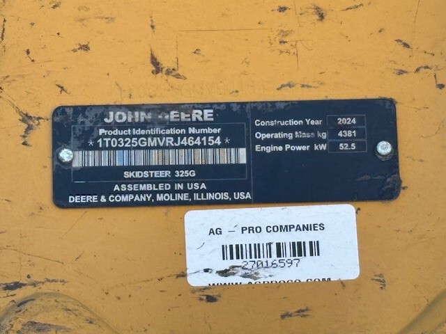 2024 John Deere 325G Image 5