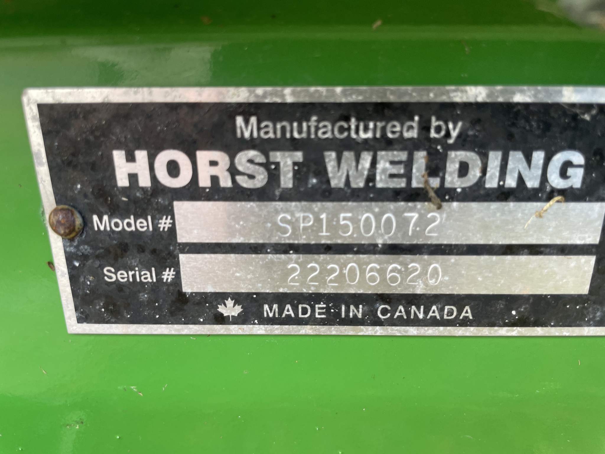 2022 Horst SP150072 Image 4