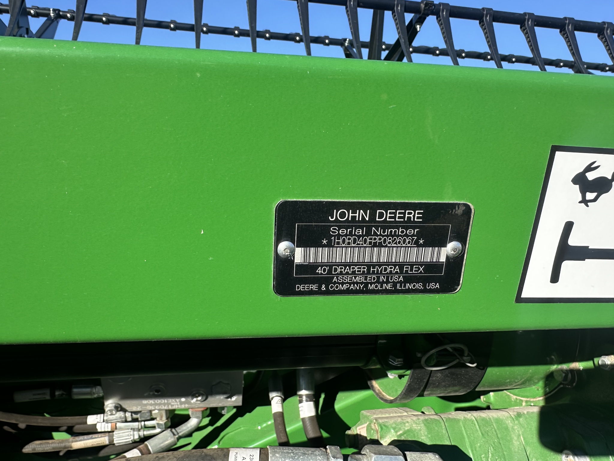2023 John Deere RD40F Image 25
