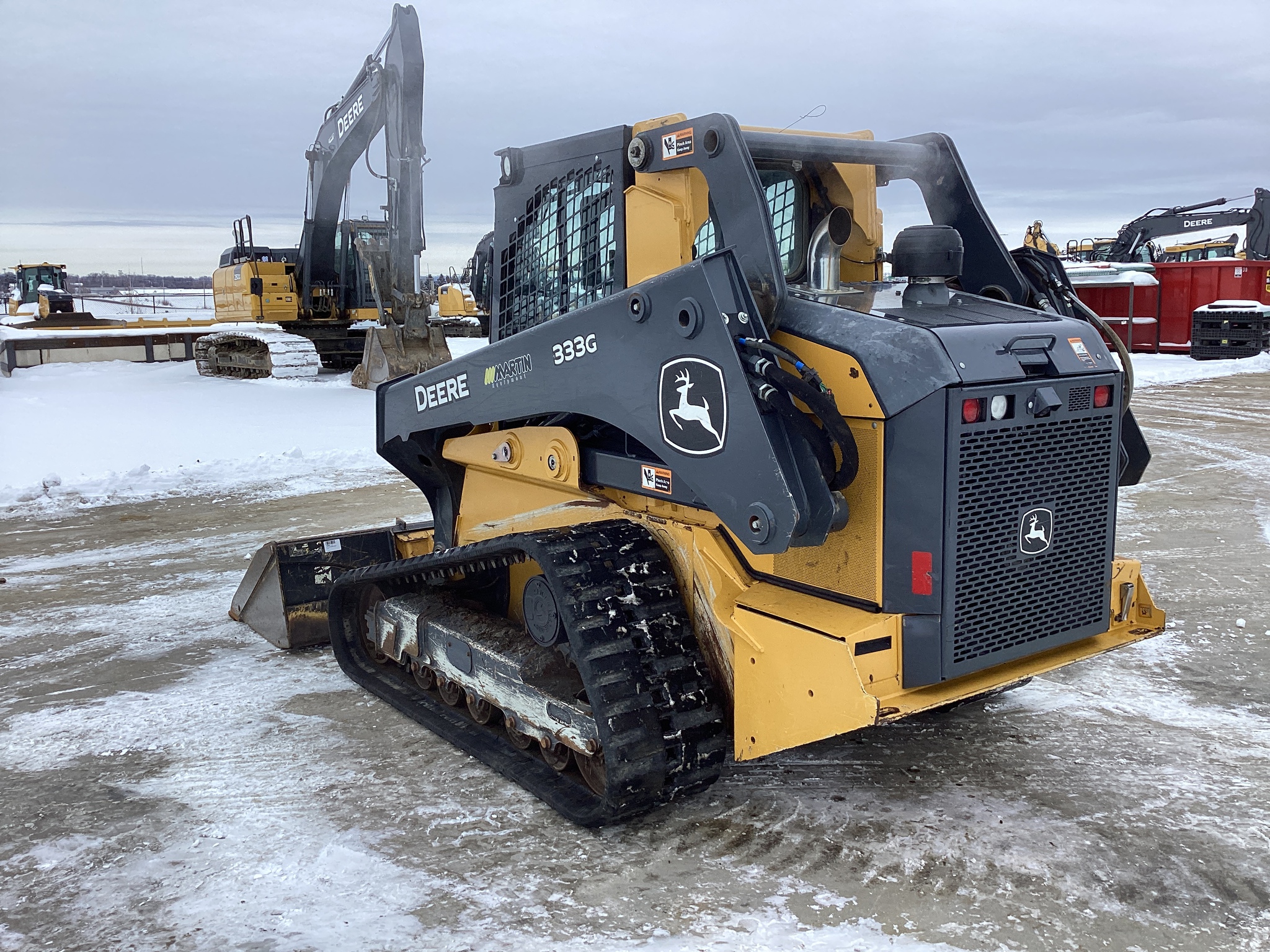 2021 John Deere 333G Image 4