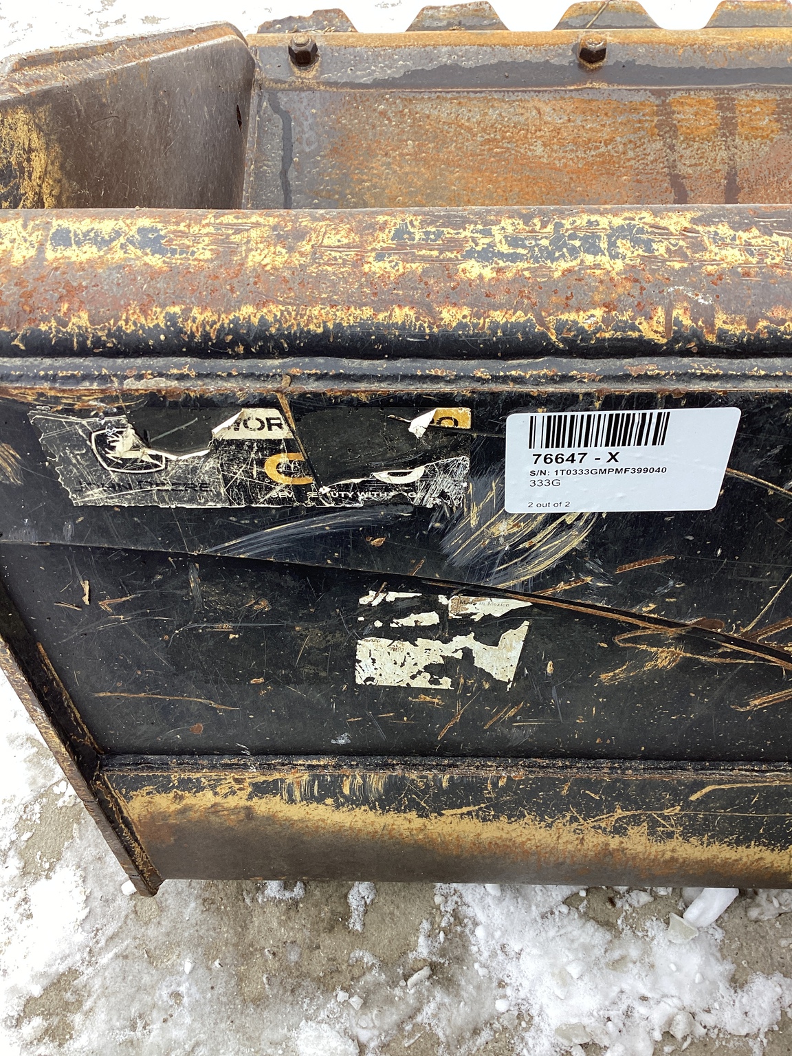 2021 John Deere 333G Image 7