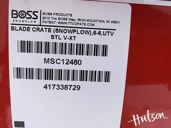 Photo of 2024 Boss MSC12480 & MSC12060