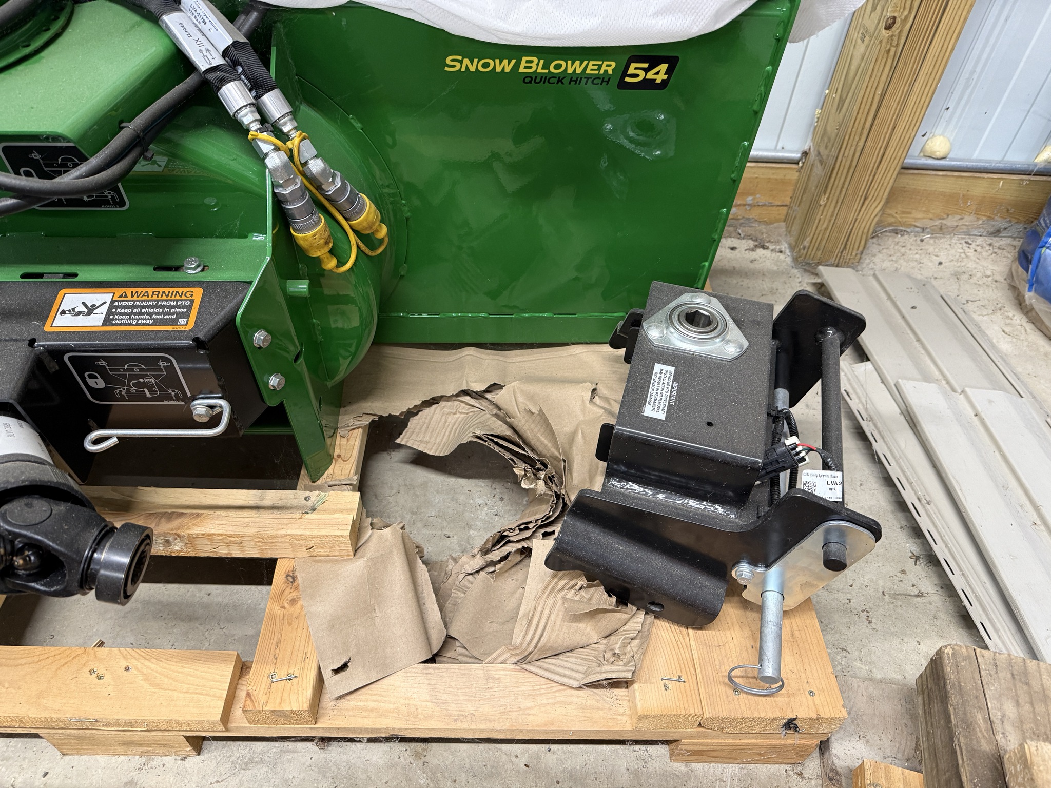 2023 John Deere 54 IN SNOWBLOWER FRONT QUICK HITCH Image 10