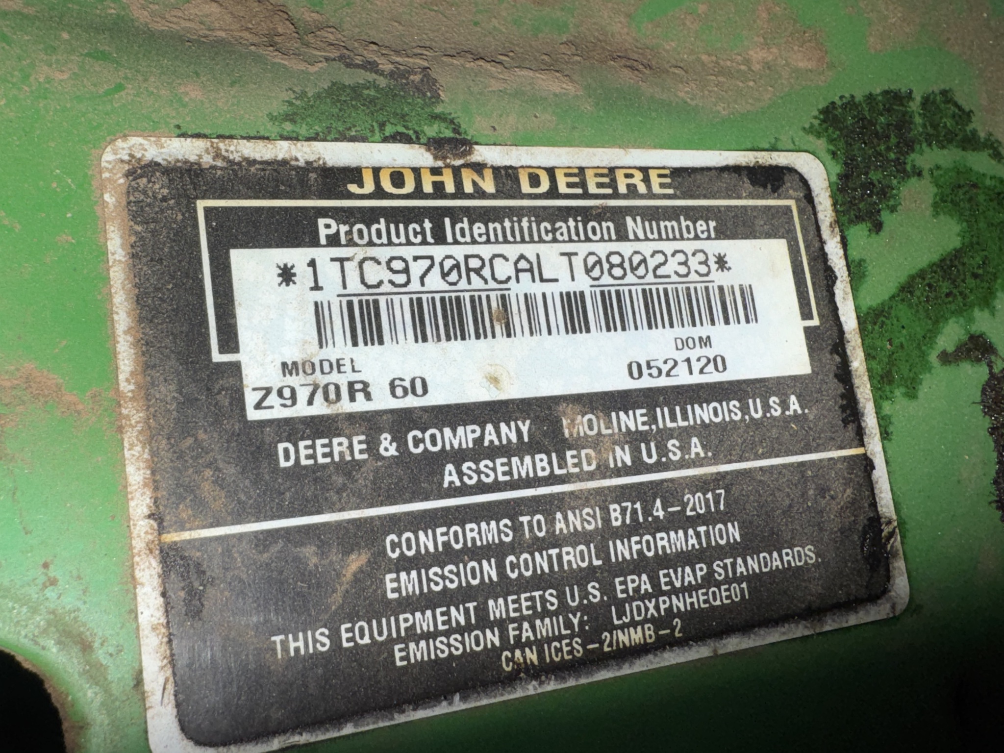 2020 John Deere Z970R Image 6