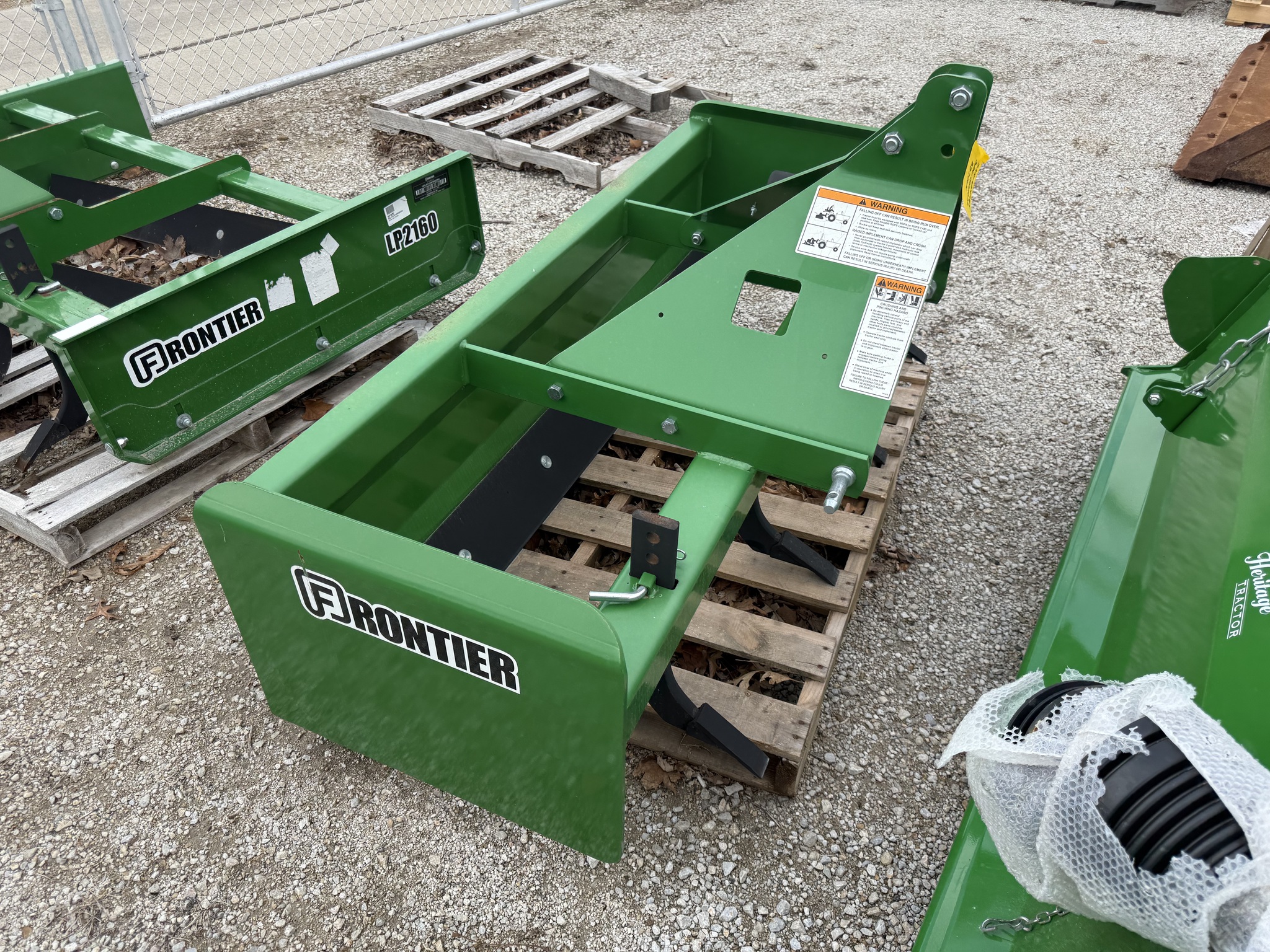  2021 Frontier BB2065 STD DUTY BOX BLADE at Heritage Tractor in Pontiac, IL