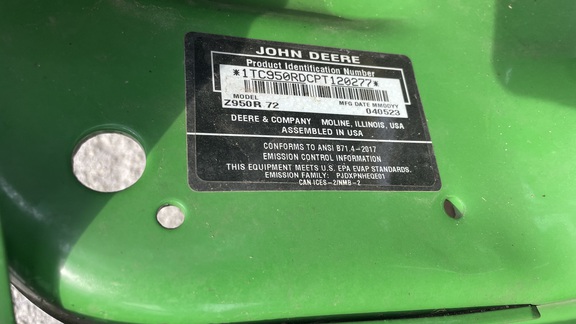 2023 John-Deere Z950R