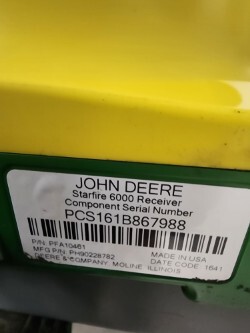 2016 John Deere SF6000 W/RTK Image 3