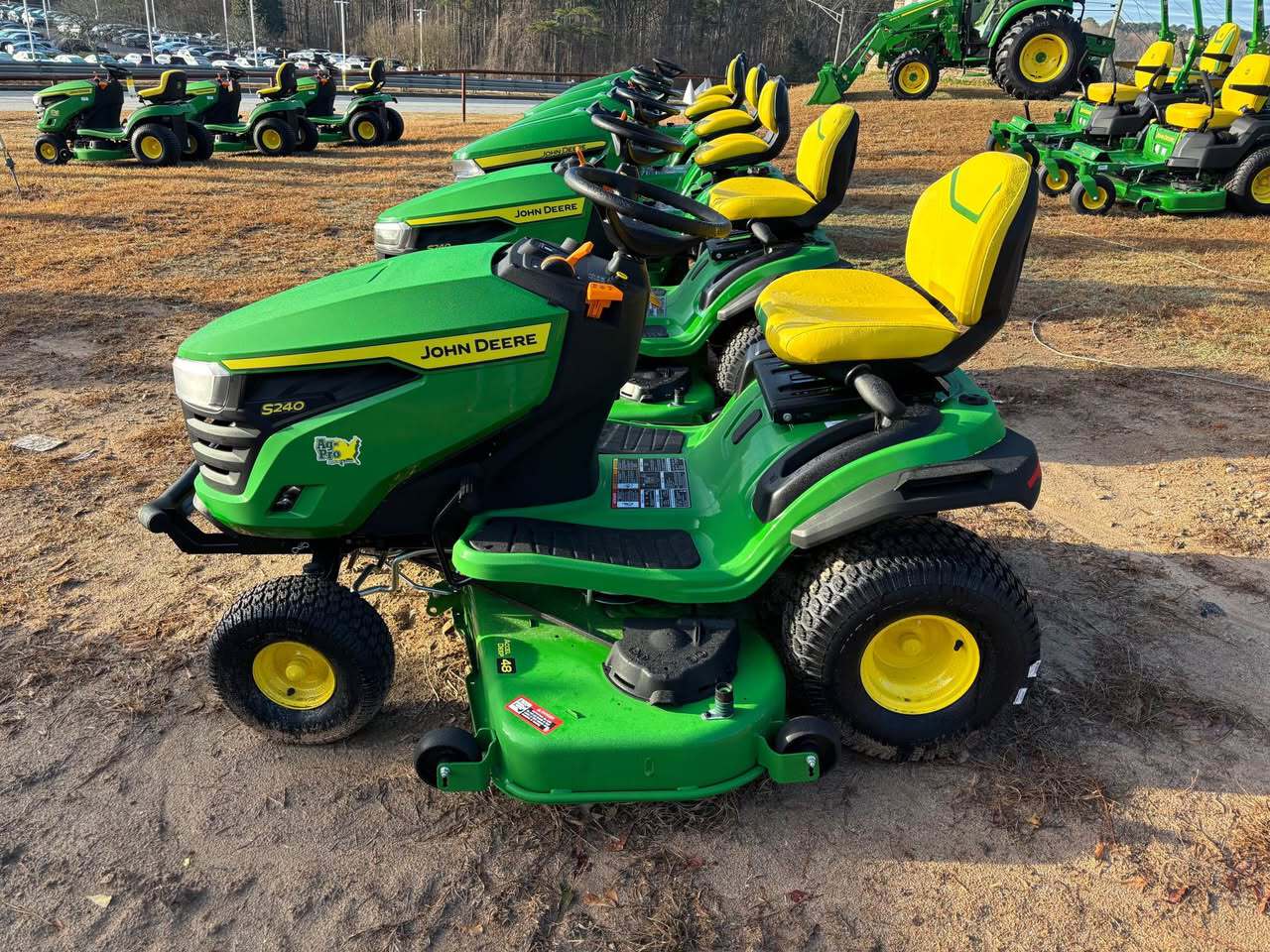 2026 John Deere S240 Lawn Tractor with 48-in. Accel Deep Mower Deck Image 3