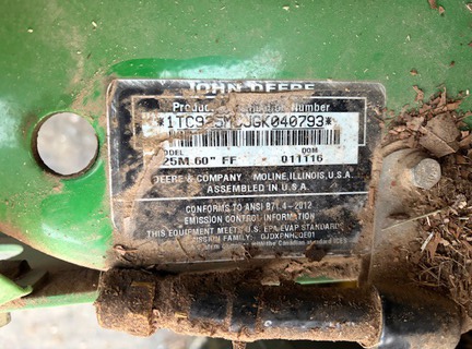 Photo of 2016 John Deere Z925M Flex