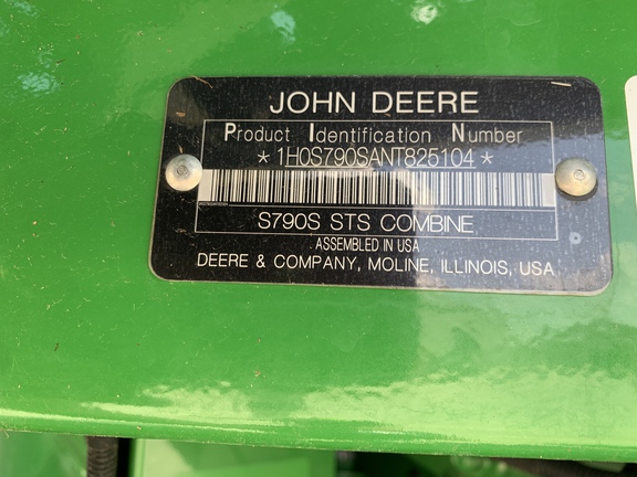 Photo of 2023 John Deere S790
