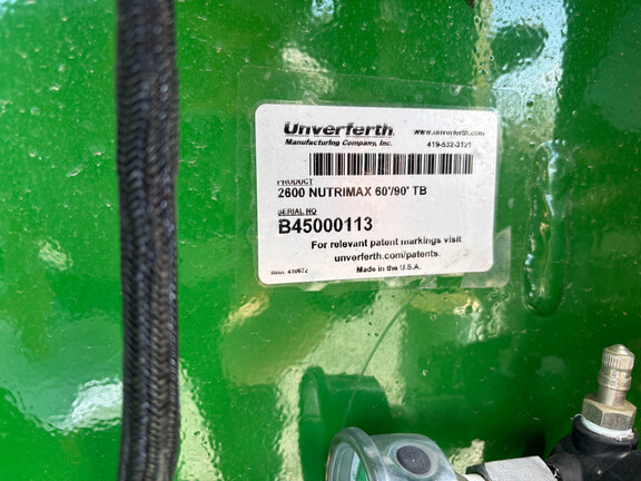 Used 2025 Unverferth 2600 Nutrient Application at Koenig Equipment in Knightstown, IN - Photo4