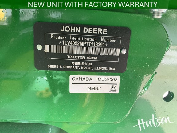 Photo of 2026 John Deere 4052M
