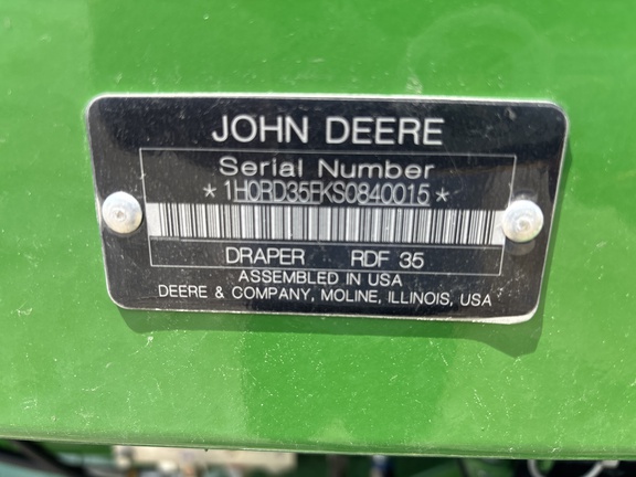 Used 2026 John Deere RDF 35 Combine Platforms at Koenig Equipment in Urbana, OH - Photo10