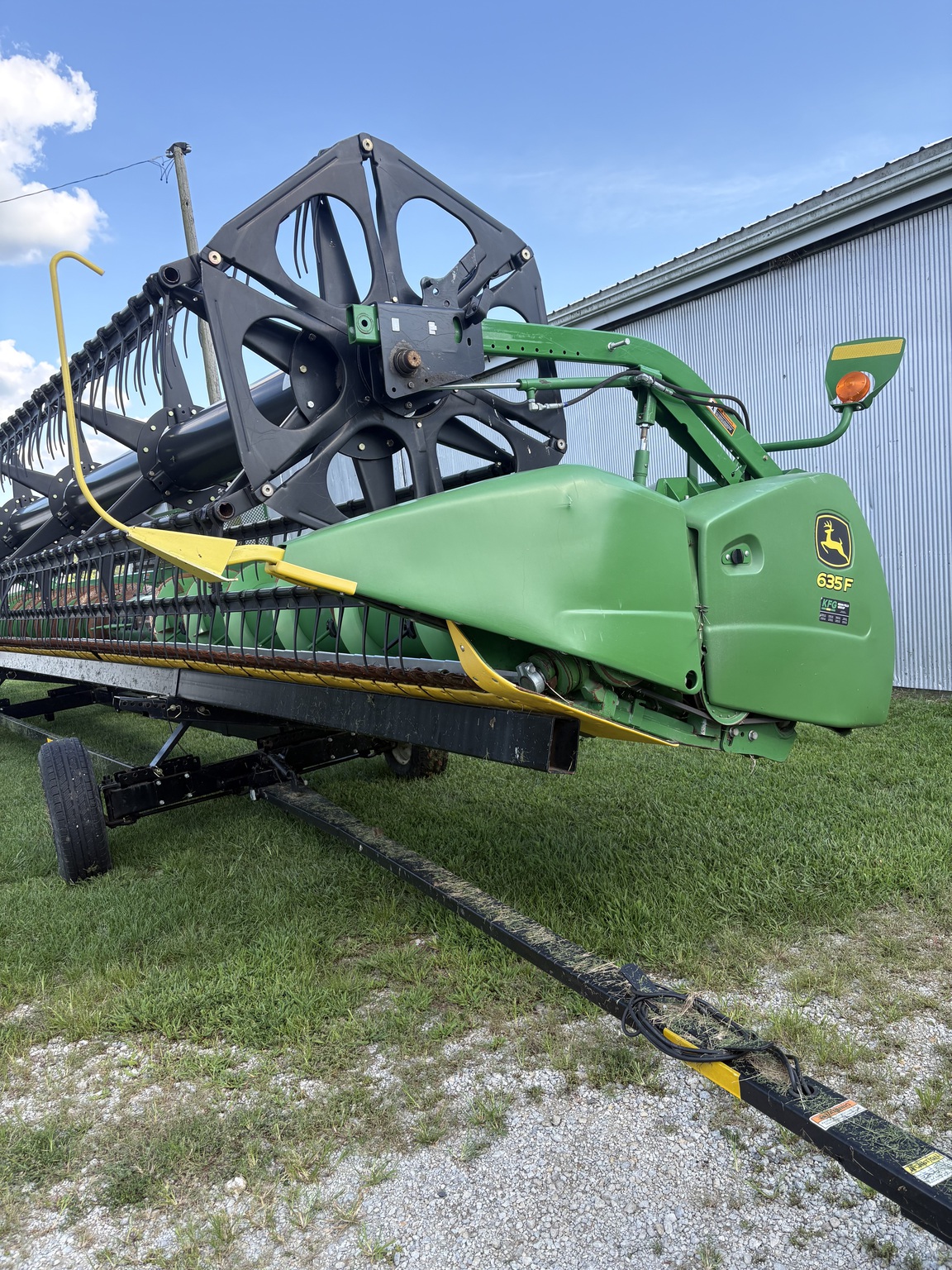Used 2012 John Deere 635F Combine Platforms at Koenig Equipment in Oxford, OH - PhotoXL7