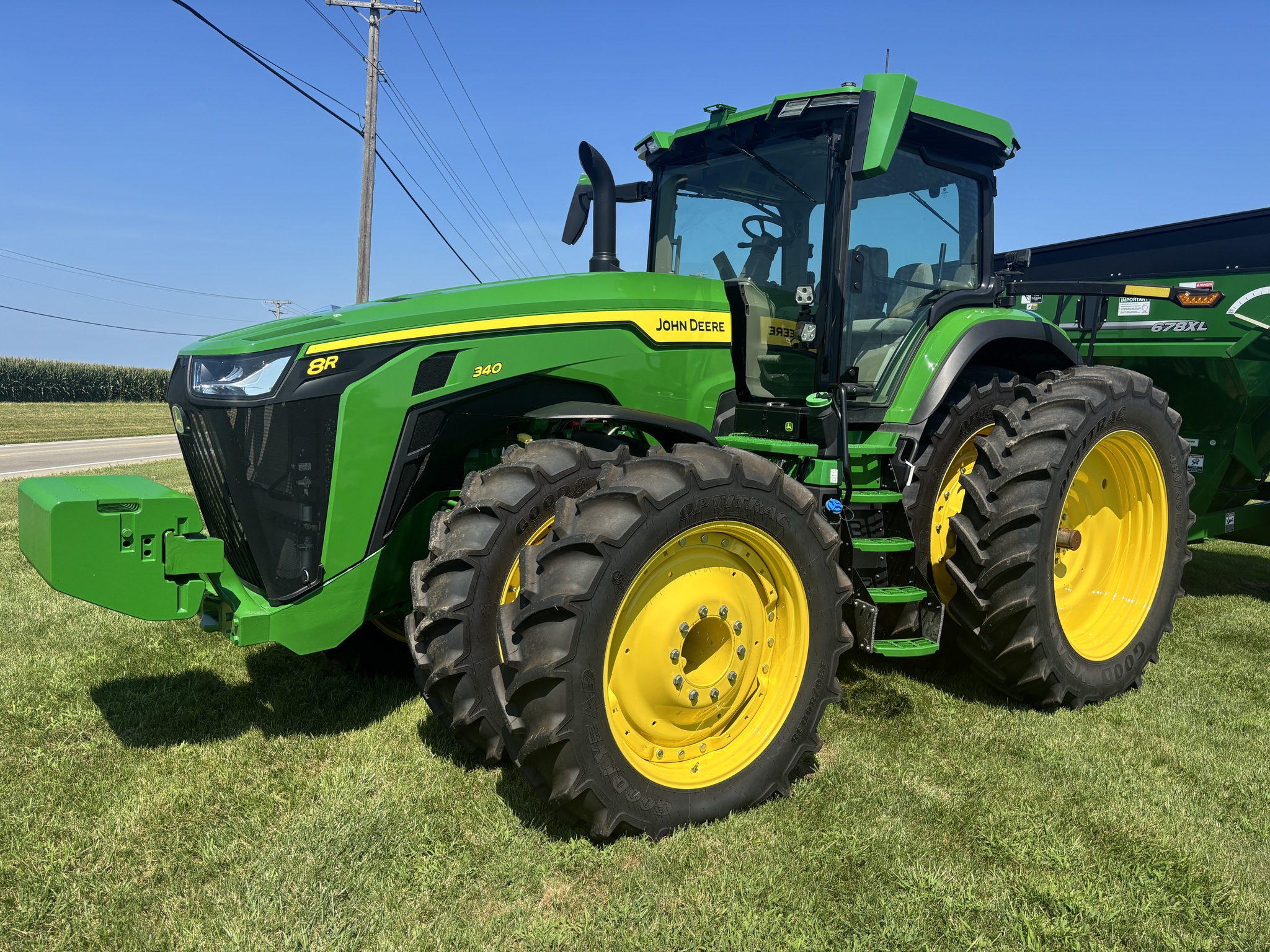 Used 2023 John Deere 8R 340 Row Crop Tractors at Koenig Equipment in Oxford, OH - PhotoXL0