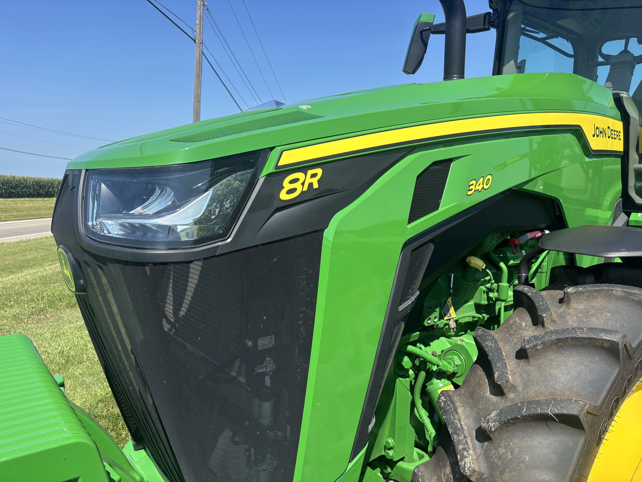 Used 2023 John Deere 8R 340 Row Crop Tractors at Koenig Equipment in Oxford, OH - PhotoXL10