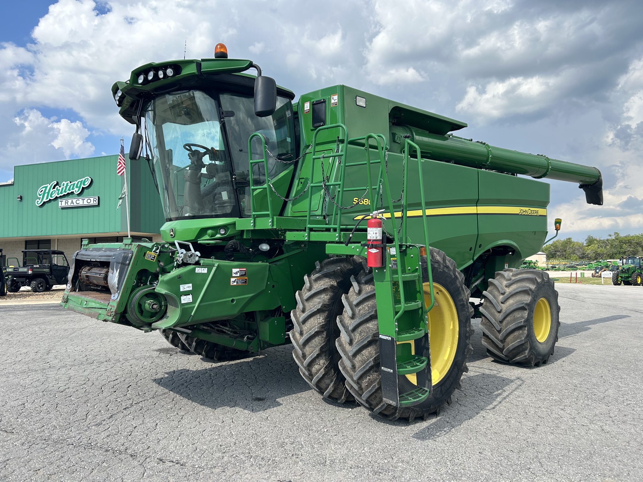  2015 John Deere S680 at Heritage Tractor in Baldwin City, KS