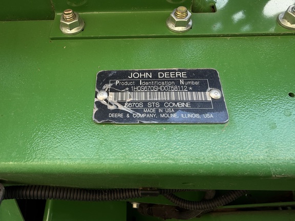 2013 John Deere S670 - Photo45