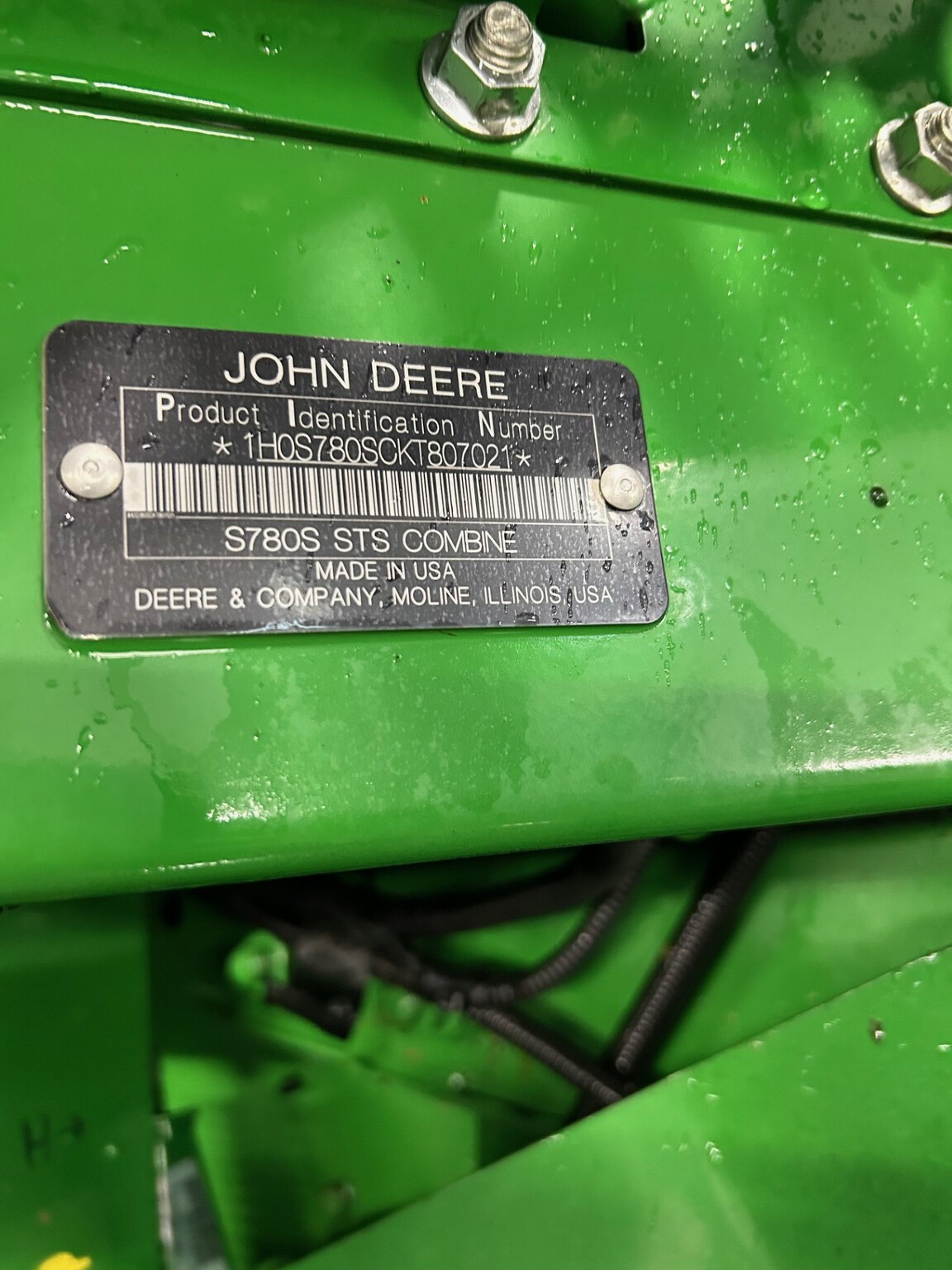 2019 John Deere S780 Image 10
