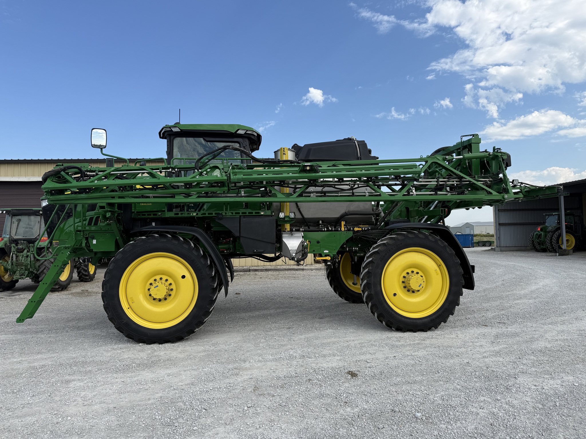  2025 John Deere 412R at Heritage Tractor in Nevada, MO