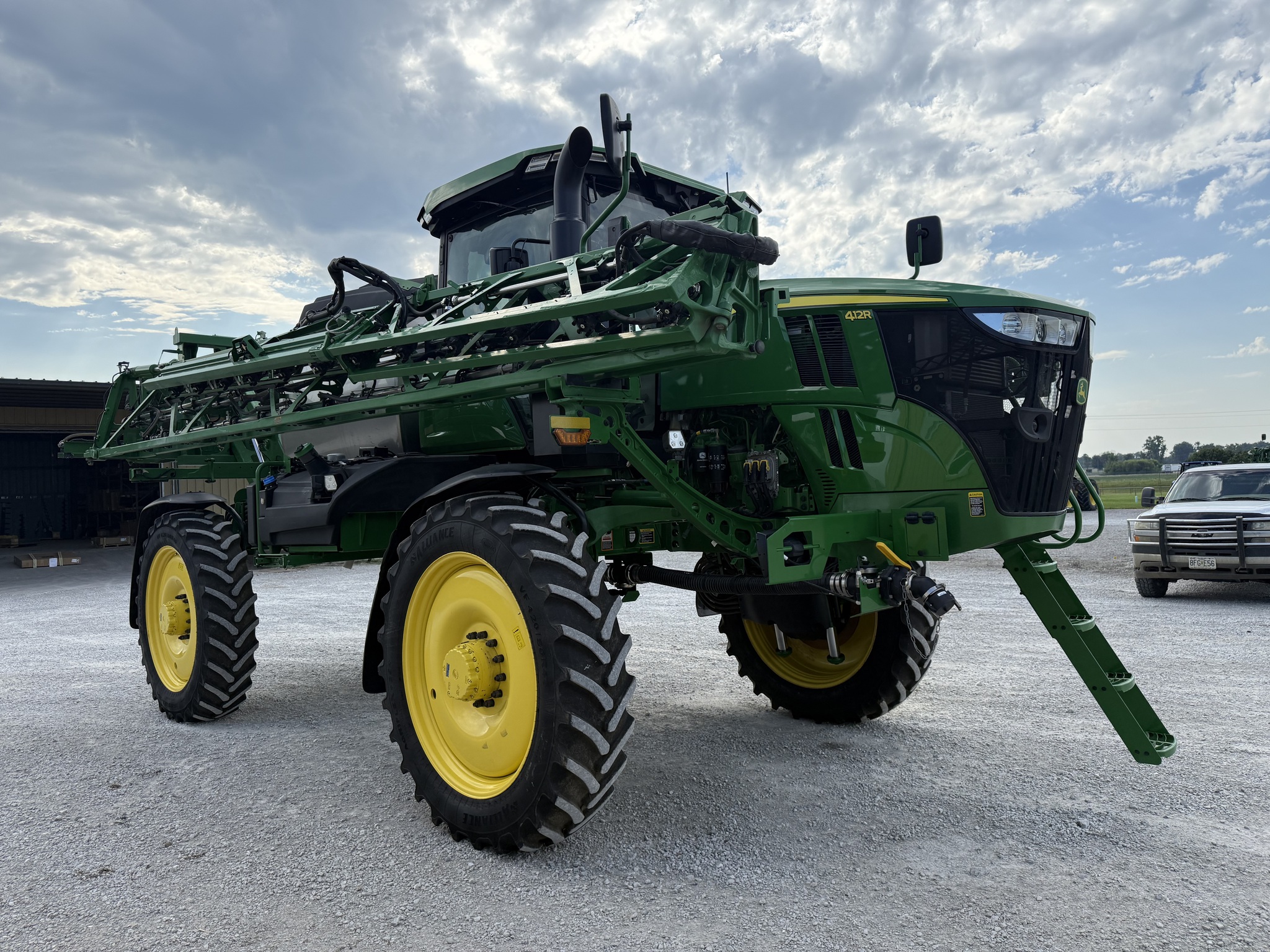  2025 John Deere 412R at Heritage Tractor in Nevada, MO