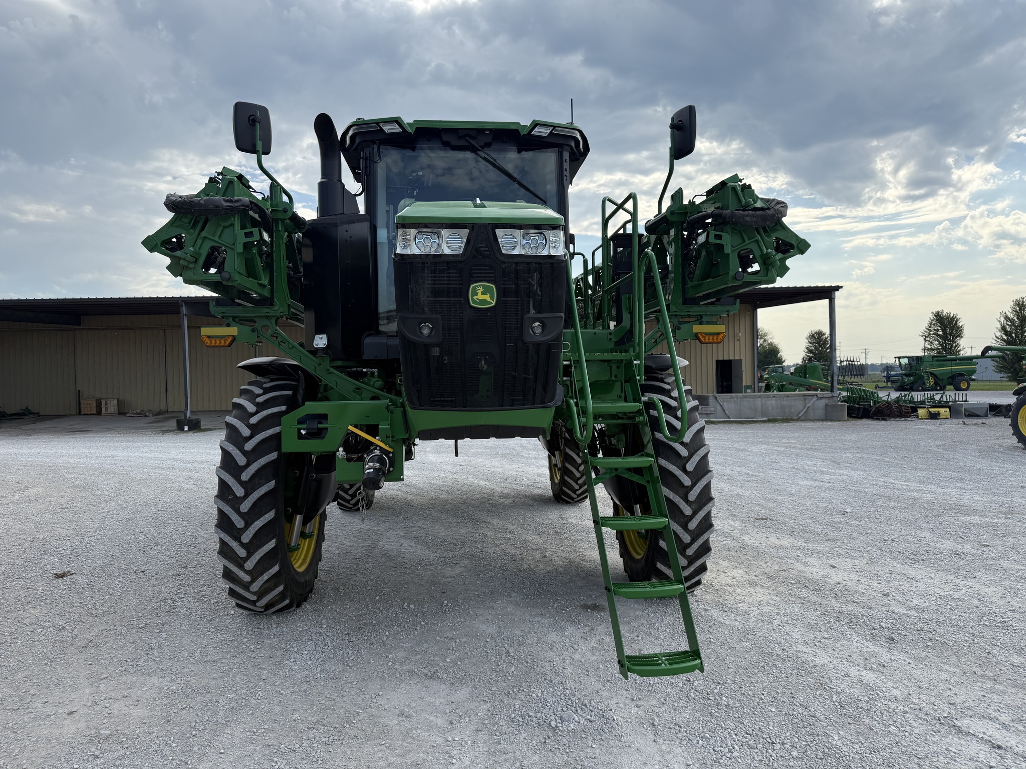  2025 John Deere 412R at Heritage Tractor in Nevada, MO