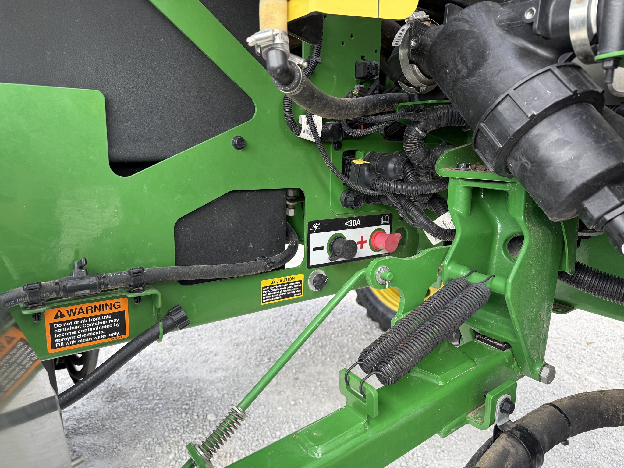  2025 John Deere 412R at Heritage Tractor in Nevada, MO