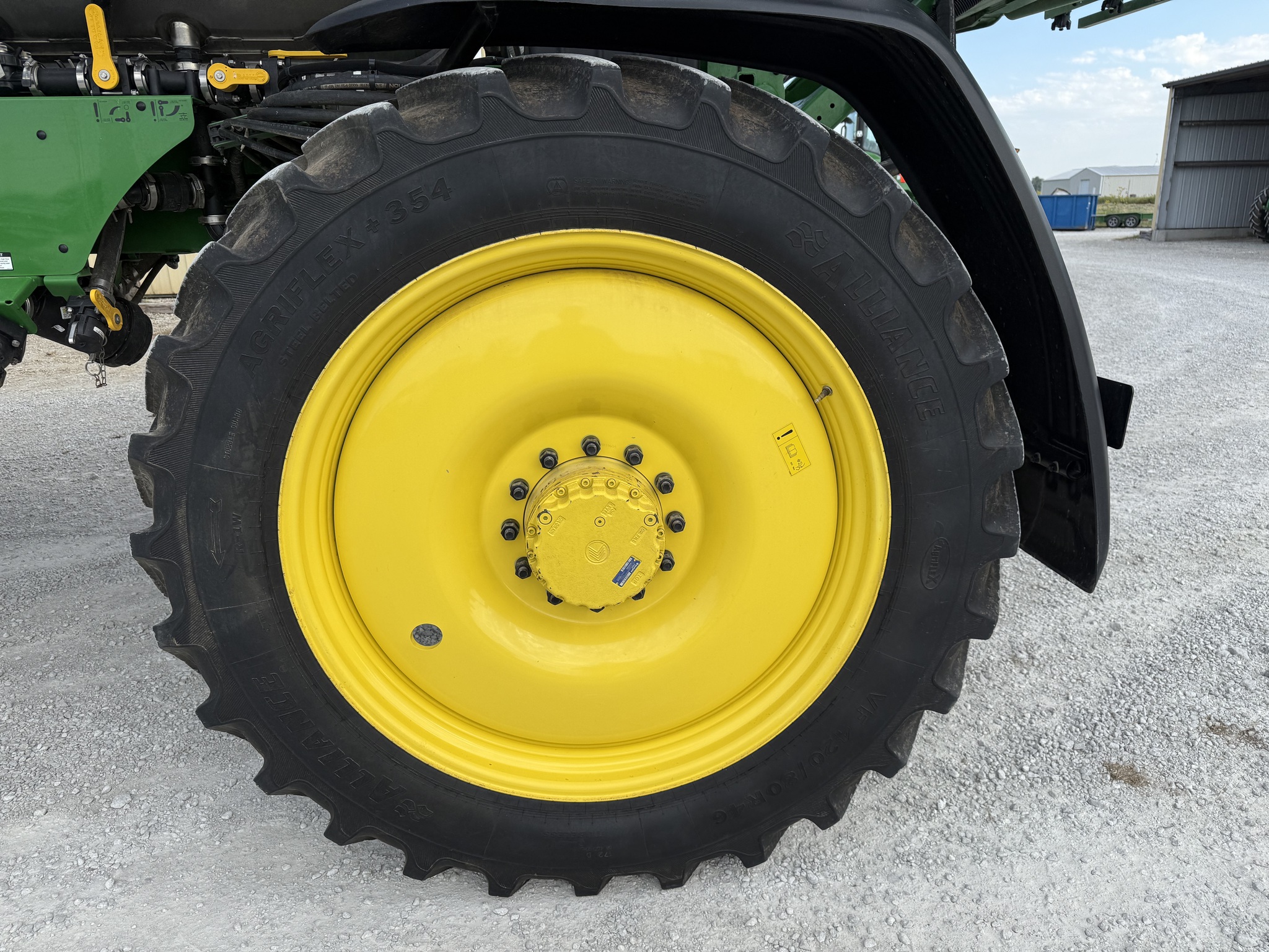  2025 John Deere 412R at Heritage Tractor in Nevada, MO